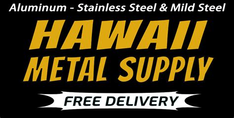 sheet metal hawaii|hawaii metal supply.